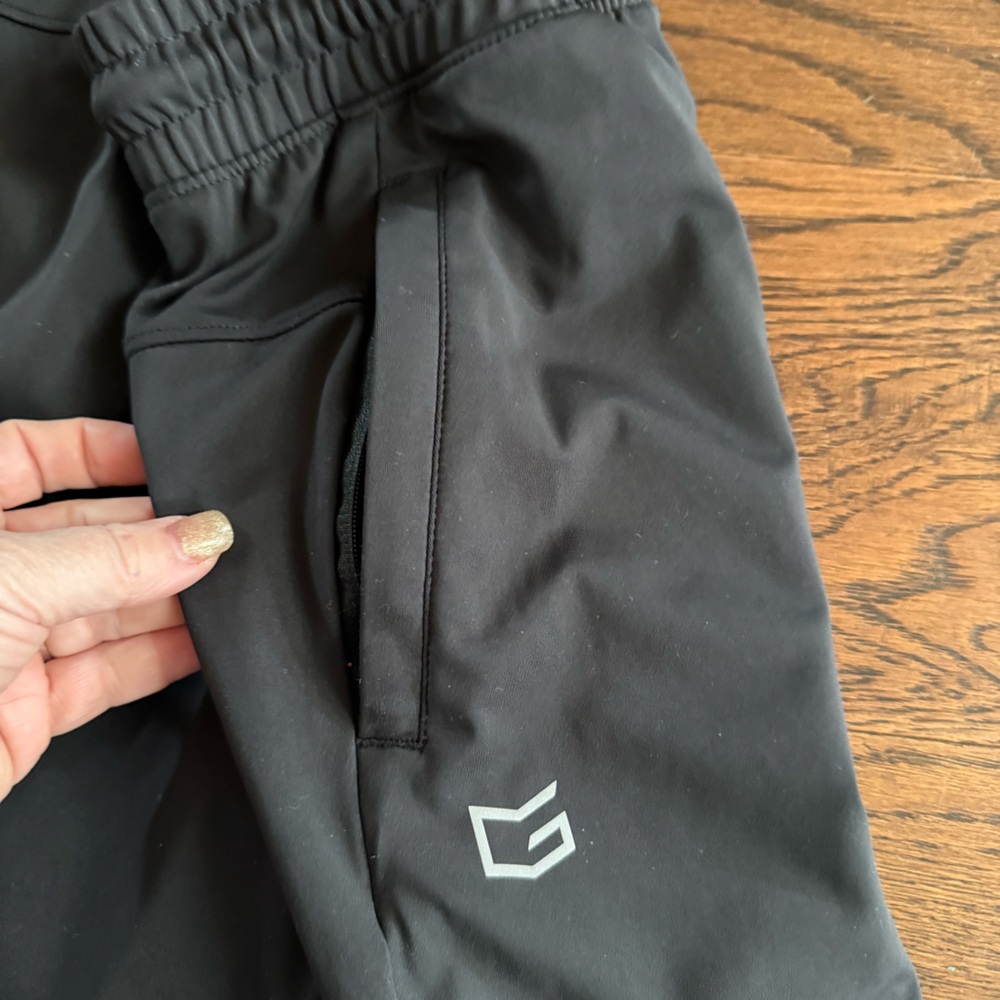 Men's Gradual Black Jogger Pants size medium. Like new condition - Picture 8 of 10